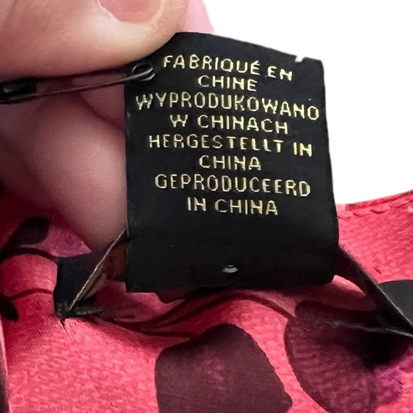 🏷️ NWT House of Harlow 1960 Pink Satin Floral Cut Out Midi Slip Dress - Picture 12 of 15